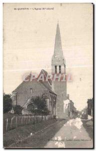 Old Postcard Quentin L Church