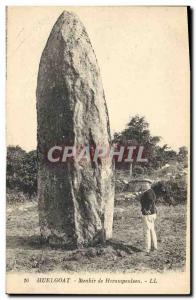 Old Postcard Dolmen Menhir Menhir of Huelgoat Herampeulven