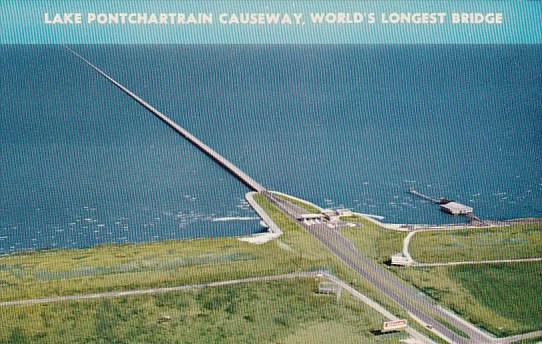 Lake Pontchartrain Causeway New Orleans Louisiana