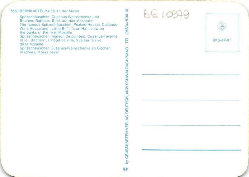 BG10979 bernkastel kues ship bateaux   germany