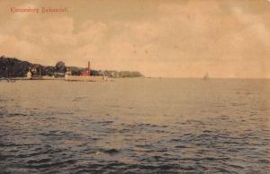 Klampenborg Denmark Waterpark Waterfront Scenic View Antique Postcard K94118