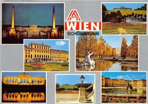 B31909 Wien Castle of Schoenbrunn The Gloriette multi views  austria