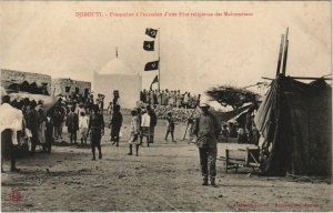 PC PROCESSION OCCASION FETE DES MAHOMETANS DJIBOUTI SOMALIA (A23705)