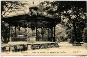 CPA TROYES Jardin du Rocher Le Kiosque de Musique (723169)