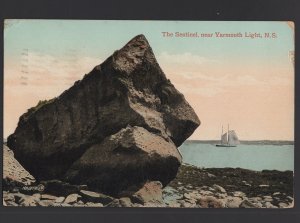 Canada Nova Scotia The Sentinel near Yarmouth Light pm1915 s/m ~ DB