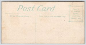 Hershey Pennsylvania~Chocolate Company~Garage & Livery~c1910 Candy Bar Postcard