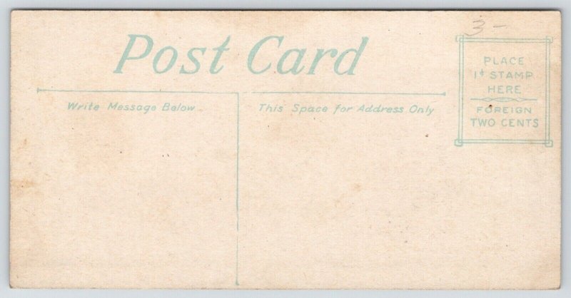 Hershey Pennsylvania~Chocolate Company~Garage & Livery~c1910 Candy Bar Postcard