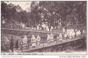 Algeria Alger Retour du Cimetiere El-Kebir