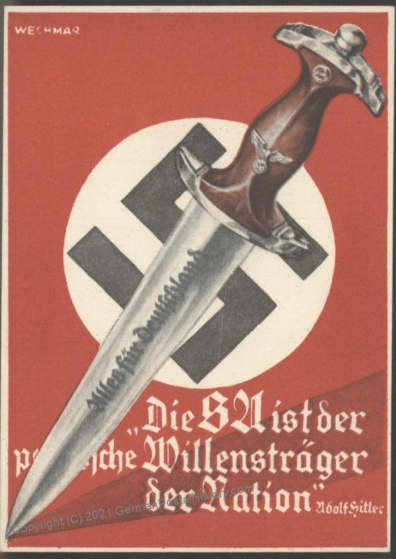 3rd Reich Germany Slesische SA Dagger Alles fuer Deutschland 103102