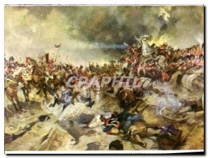 Modern Postcard Waterloo load of Marechal Ney Table Musee du Caillou Waterloo