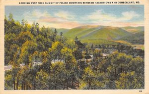 Polish Mountain between Hagerstown and Cumberland - Hagerstown, Maryland MD  