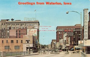 IA, Waterloo, Iowa, East Fourth Street, Business Area, Dexter Press No 79517C