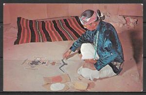 Native American Navajo Sand Painter - [MX-124]