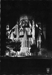 BR11705 Bourges Le chevet de la Cathedrale  france real photo