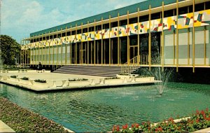 Florida West Palm Beach Flagler Park Public Library 1964