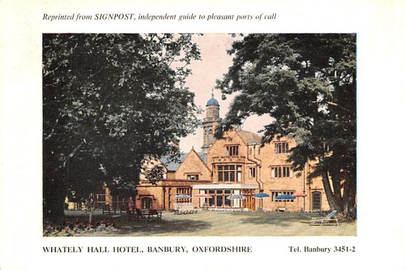 Whately Hall Hotel - Banbury, Oxfordshire