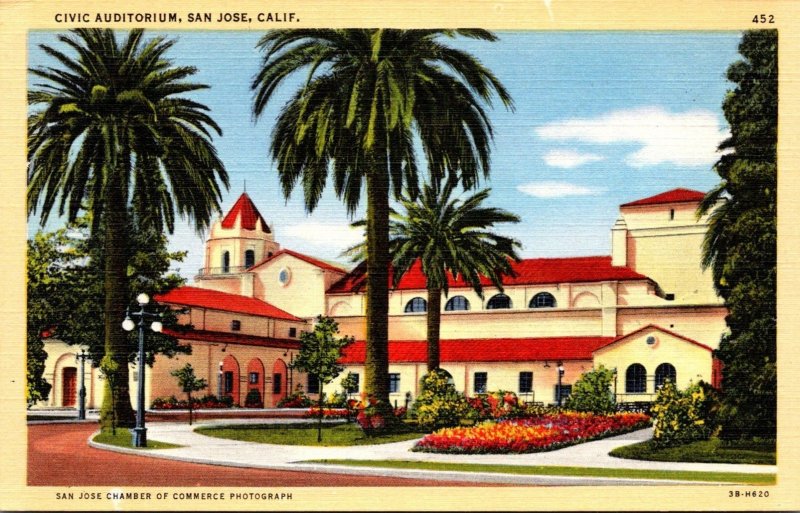 California San Jose Ciivic Auditorium