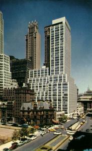 NEW YORK, N.Y., Section of Park Avenue south of Grand Central Terminal (1970s)