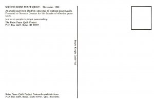 Second Boise Peace Quilt 1982