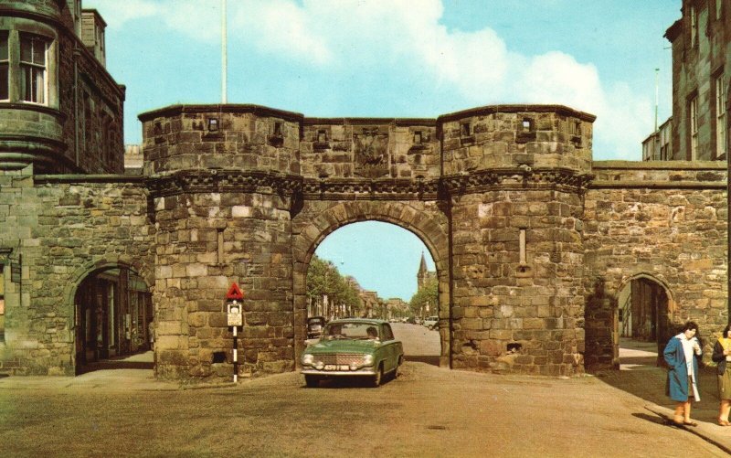 Vintage Postcard The West Port St. Andrews Fife Scotland UK
