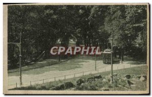 Old Postcard Torino Valentino Park Tram