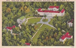 North Carolina Blue Ridge Aerial View Robert E Lee Hall & Grounds Blue Ridge ...