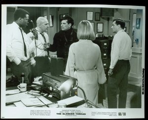 Movie Still, The Slender Thread, Sidney Poitier, Ann Bancroft, Telly Savalas