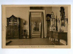 214191 GERMANY HAMBURG ART museum Vintage postcard