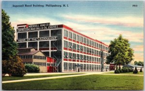 Ingersoll Rand Building Phillipsbury New Jersey NJ Home of Jackhammer Postcard