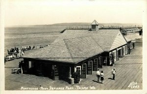 WA, Tacoma, Washington, Point Defiance, Boathouse,Ellis No. 1243, RPPC