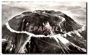 Old Postcard The Summit Du Puy de Dome and the Auto Road Views D & # 39avion