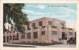 Postcard City Hall De Land FL