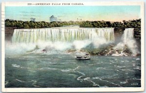 M-62511 American Falls From Canada Niagara Falls New York