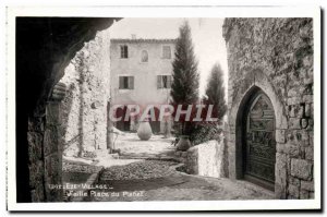 Old Postcard Eze Village Old Square Planet