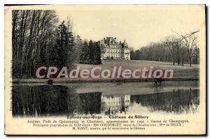 Postcard Old Epinay Sur Orge Chateau De Sillery