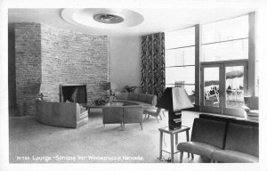 Winnemucca Nevada Sonoma Inn Lounge Real Photo Postcard JH230125