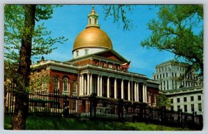 The State House, Boston, Massachusetts, Vintage Chrome Postcard #2