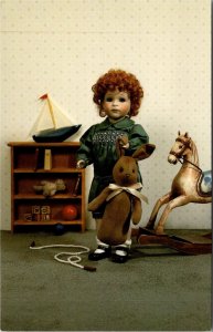 Lawtons Doll, Childhood Classics Velveteen Rabbit Advertising c1993 Postcard Q42