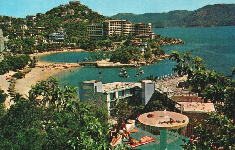 Mexico Acapulco Pan Am Chrome Postcard 03.96 