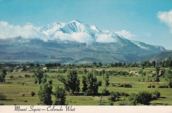 Mount Sopris Colorado West Colorado