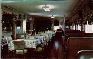 Dining Room at Mayflower Restaurant U.S. Route 40 Aberdeen MD Vtg Postcard O55