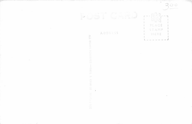 J15/ Appleton Wisconsin RPPC Postcard c1940s Outagamie Court House  168