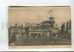 475635 Russian Finland Hotel Moncheri Vintage postcard