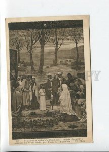 3183967 FRANCE CHAVANNES tomb painting pantheon DEATH Vintage