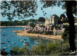 Postcard Modern Dinard clear Moon Walk