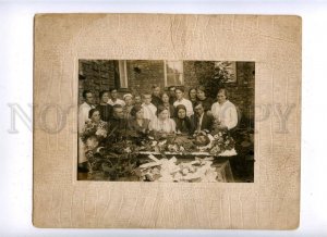 160085 FUNERAL Man in Coffin 1920s Vintage REAL PHOTO