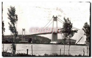 Old Postcard The Bridge of Tancarville