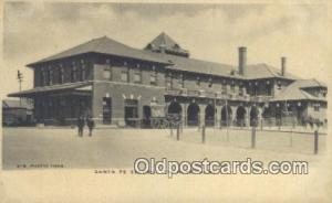 Santa Fe Station, Chanute, KS, Kansas, USA Depot Railroad Unused 