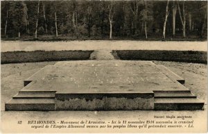 CPA Rethondes- Monument de l'Armistice FRANCE (1020641)