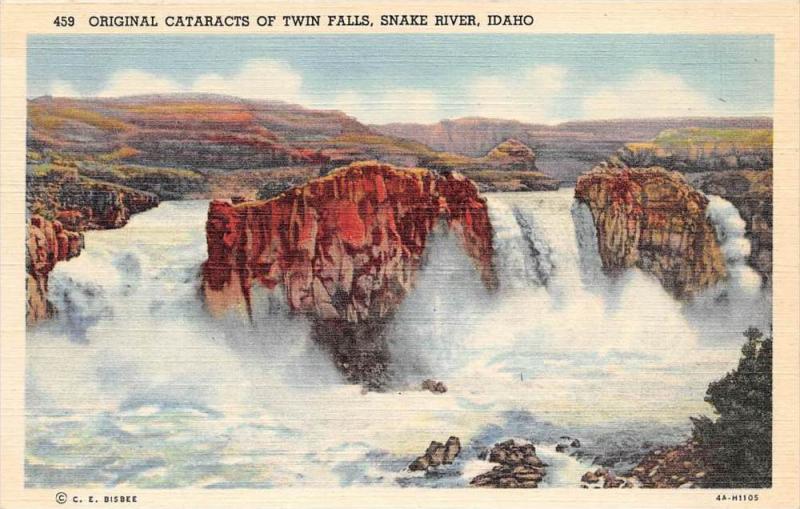 Original Cataracts of Twin Falls, Snake River, Idaho